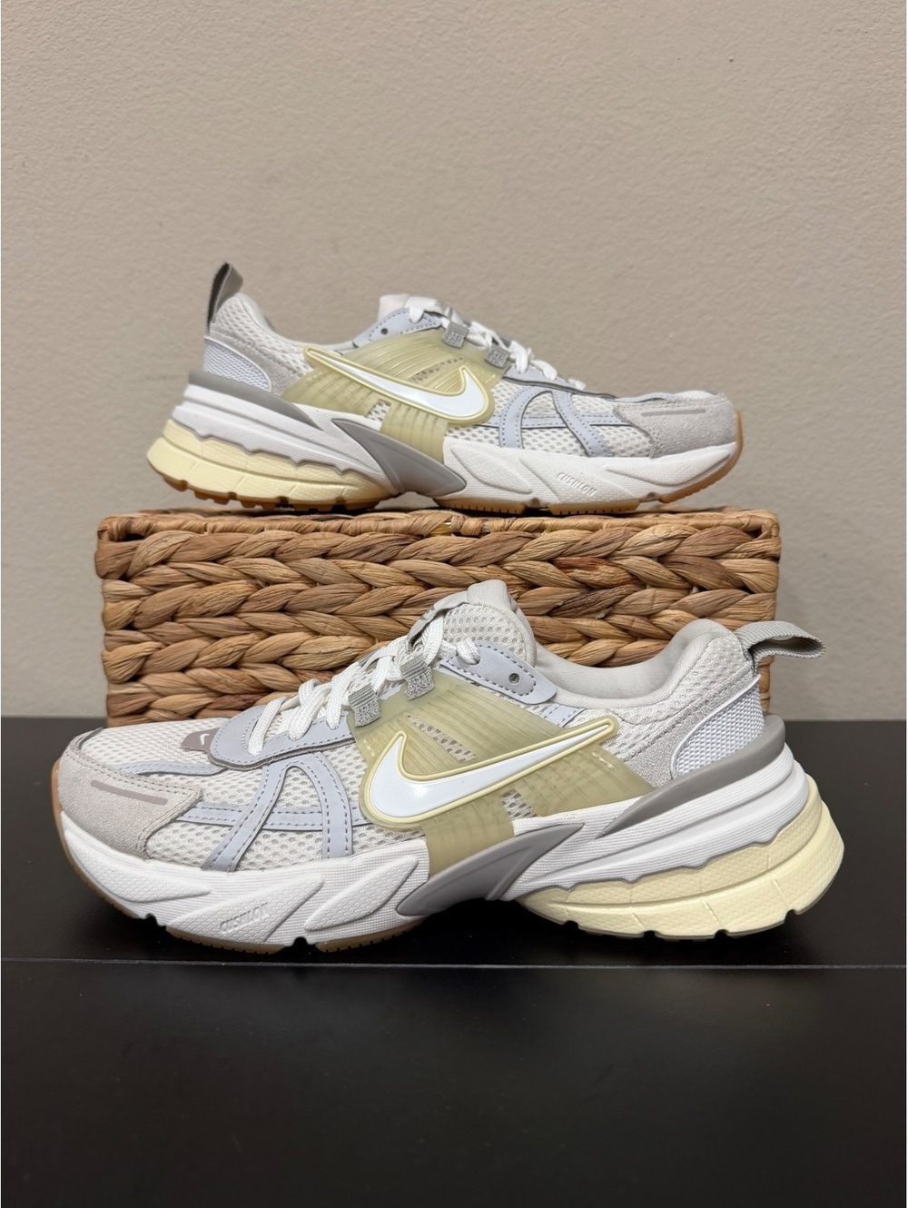 Size 8 - Nike Women’s V2K Run “Phantom Light Khaki”
